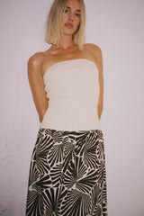 THE WOLF GANG - ALYSS MAXI DRESS - COCO SHELL