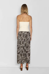 THE WOLF GANG - ALYSS MAXI DRESS - COCO SHELL