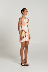 SUMMI SUMMI - BOATNECK MINI DRESS - HARLEQUIN