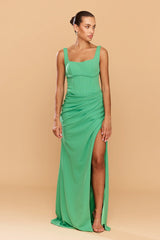 CATHERINE FERRARO - ELENA GOWN - GREEN