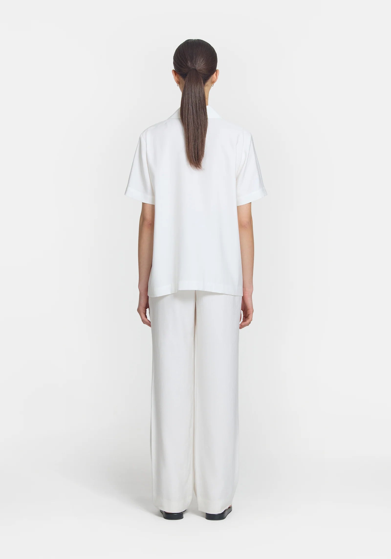 VIKTORIA AND WOODS - HEPBURN SHIRT - IVORY