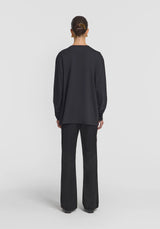 VIKTORIA & WOODS - WOODS LONGSLEEVE TEE - BLACK
