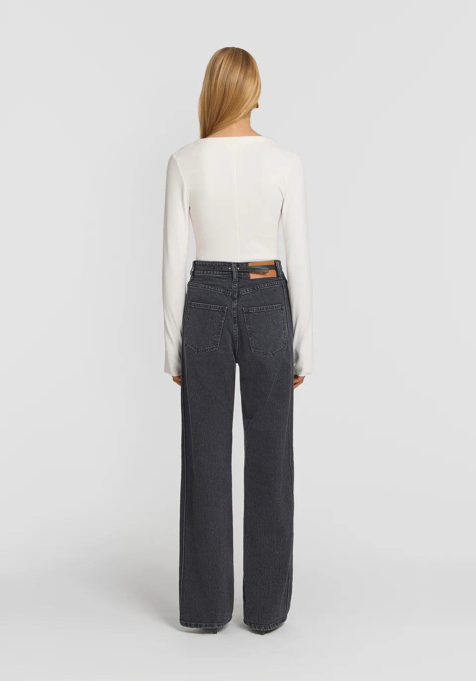 VIKTORIA & WOODS - CLIQUE RIB HENLEY - IVORY