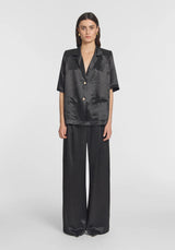 VIKTORIA & WOODS - HAMPSHIRE SHIRT - BLACK