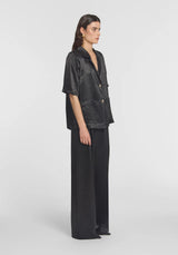 VIKTORIA & WOODS - HAMPSHIRE SHIRT - BLACK