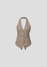 VIKTORIA & WOODS - PITCH VEST - HORIZON CHECK