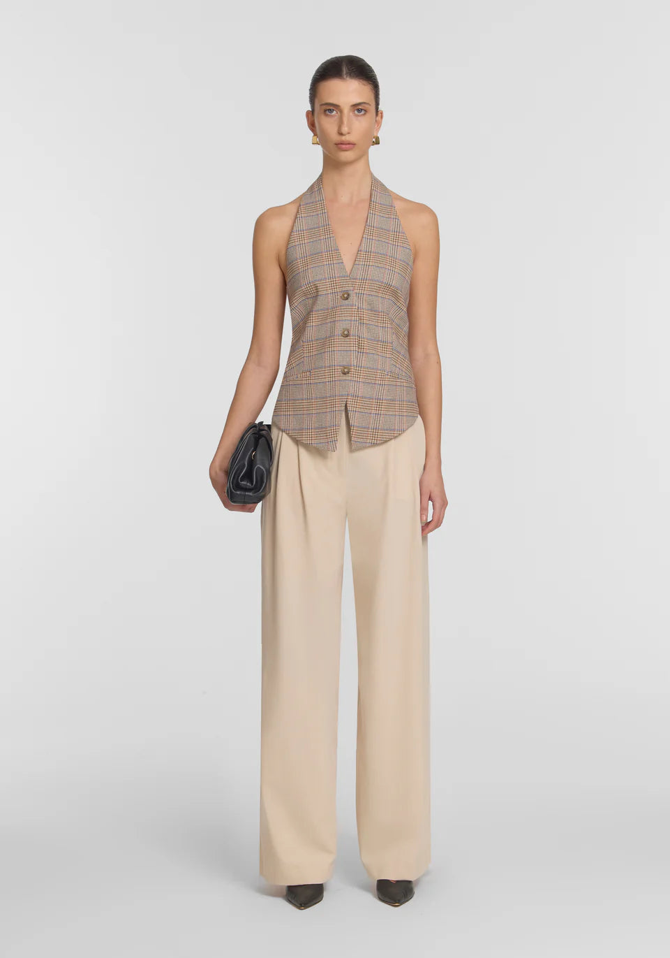 VIKTORIA & WOODS - PITCH VEST - HORIZON CHECK