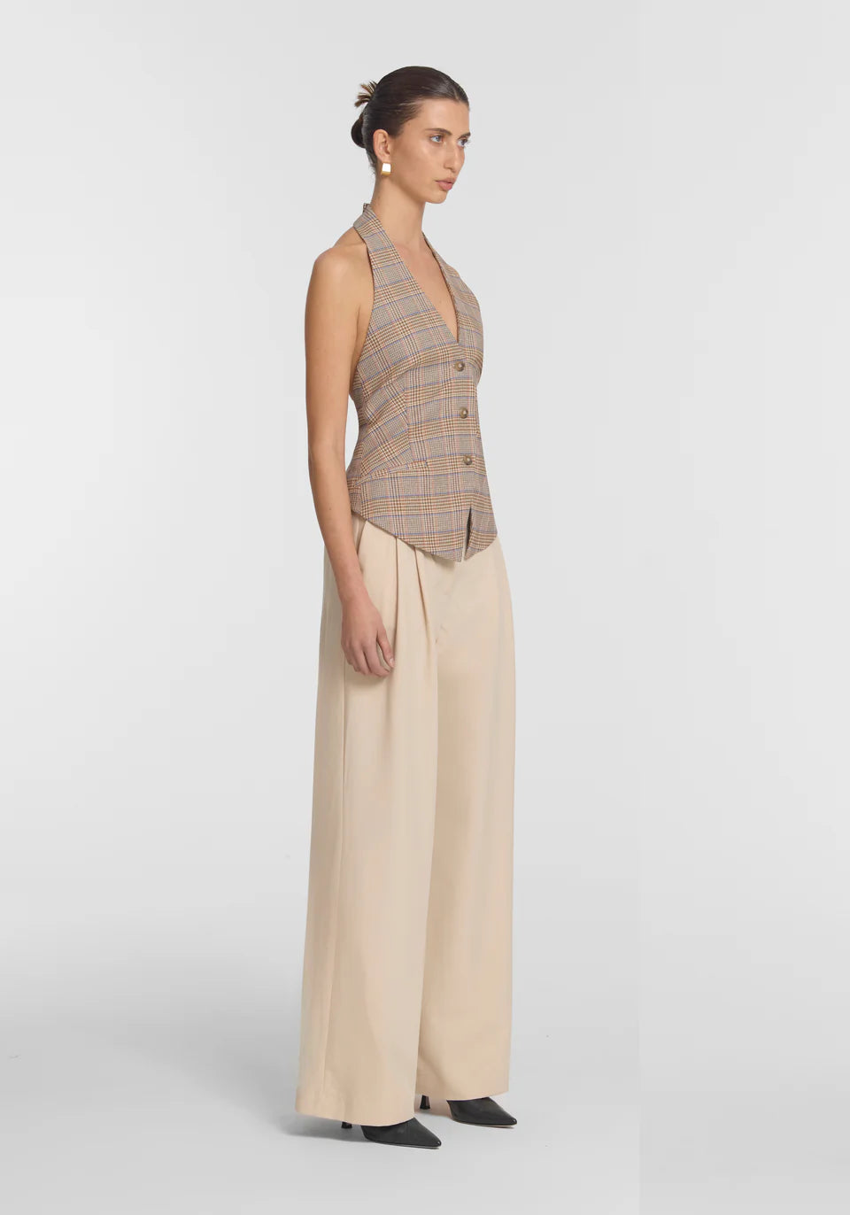 VIKTORIA & WOODS - PITCH VEST - HORIZON CHECK