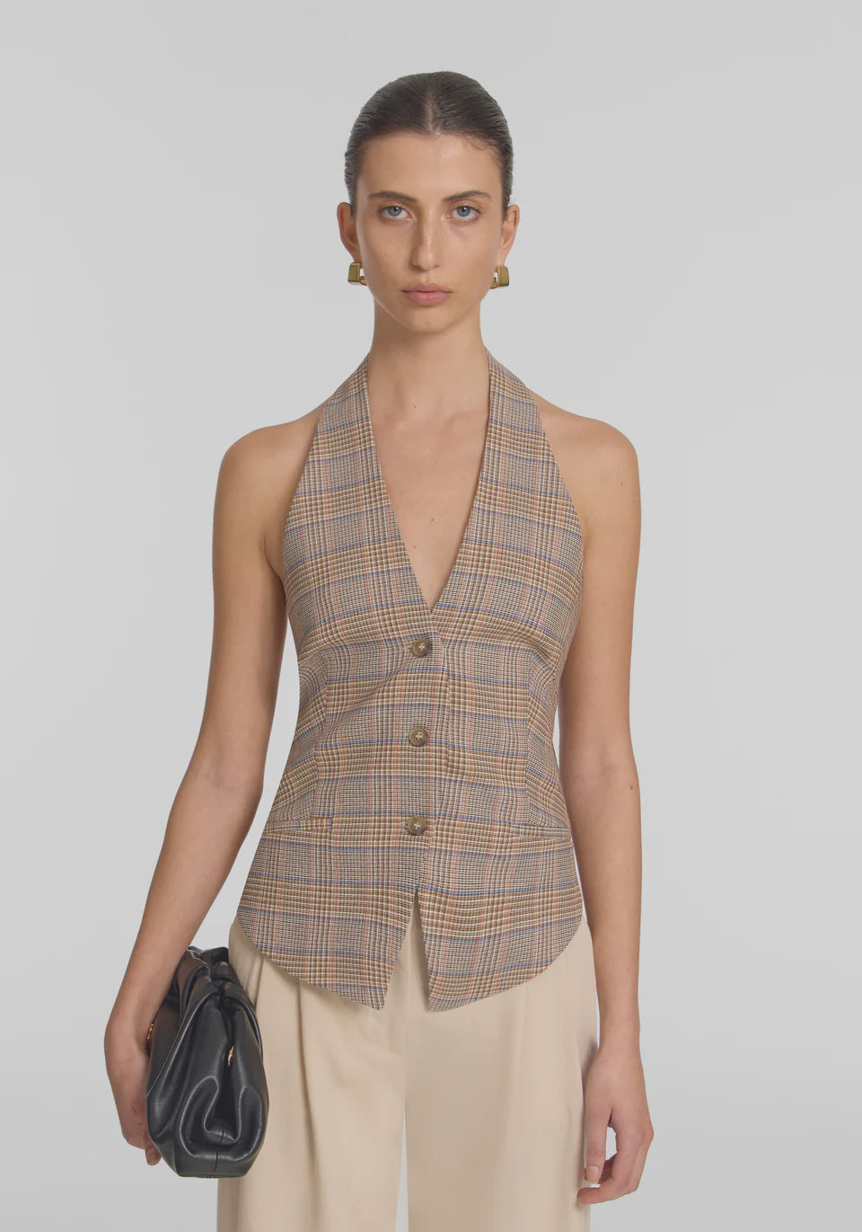 VIKTORIA & WOODS - PITCH VEST - HORIZON CHECK