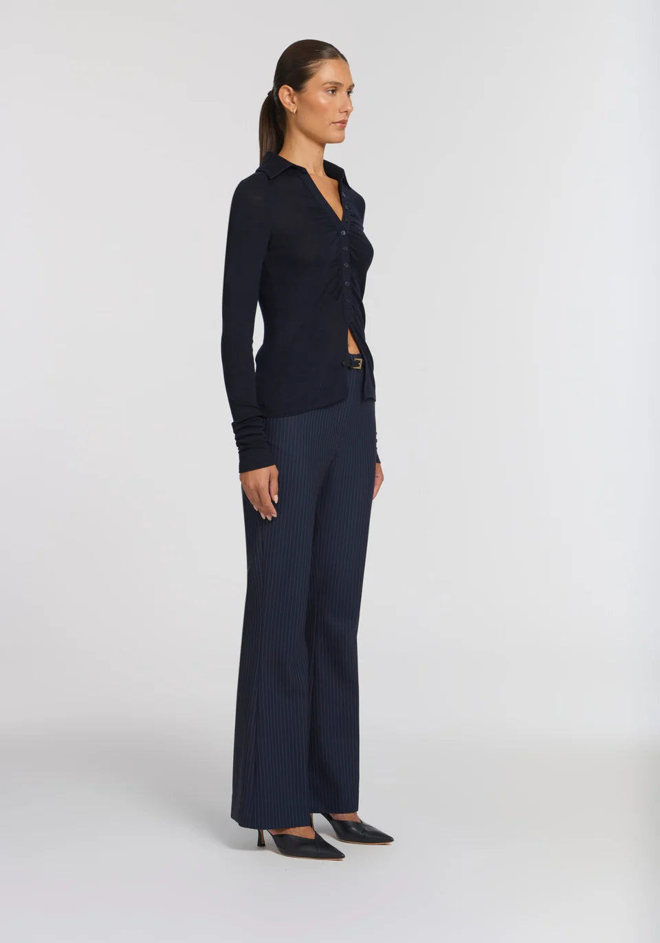 VIKTORIA & WOODS - PENELOPE TOP - NAVY