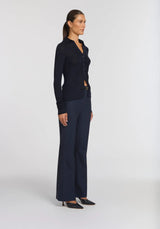 VIKTORIA & WOODS - PENELOPE TOP - NAVY