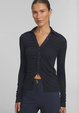 VIKTORIA & WOODS - PENELOPE TOP - NAVY