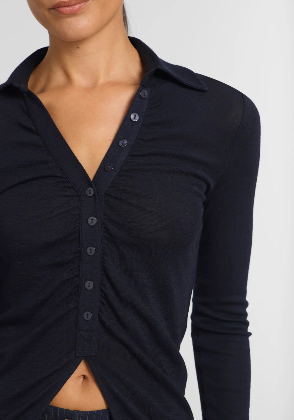 VIKTORIA & WOODS - PENELOPE TOP - NAVY