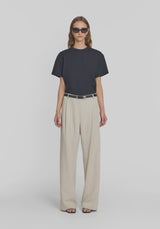 VIKTORIA & WOODS - STEREO TEE - BLACK