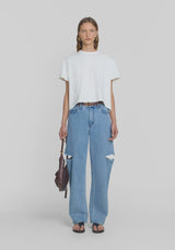 VIKTORIA & WOODS - STEREO TEE - WHITE