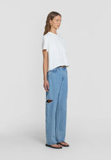VIKTORIA & WOODS - STEREO TEE - WHITE