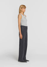 VIKTORIA & WOODS - BONO JEAN - JET BLACK WASH