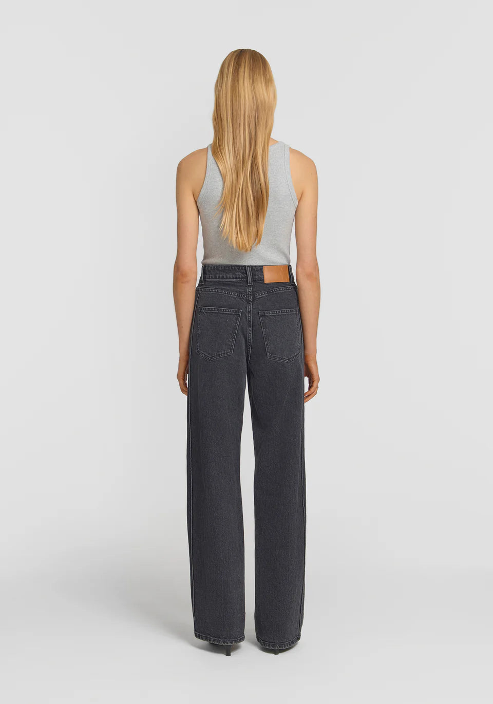 VIKTORIA & WOODS - BONO JEAN - JET BLACK WASH