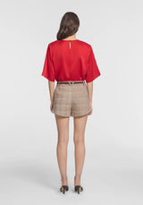 VIKTORIA & WOODS - FLINT SHORT - HORIZON CHECK