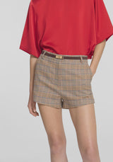 VIKTORIA & WOODS - FLINT SHORT - HORIZON CHECK