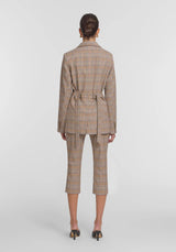 VIKTORIA & WOODS - PREROGATIVE BLAZER - HORIZON CHECK