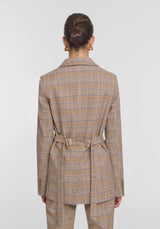 VIKTORIA & WOODS - PREROGATIVE BLAZER - HORIZON CHECK