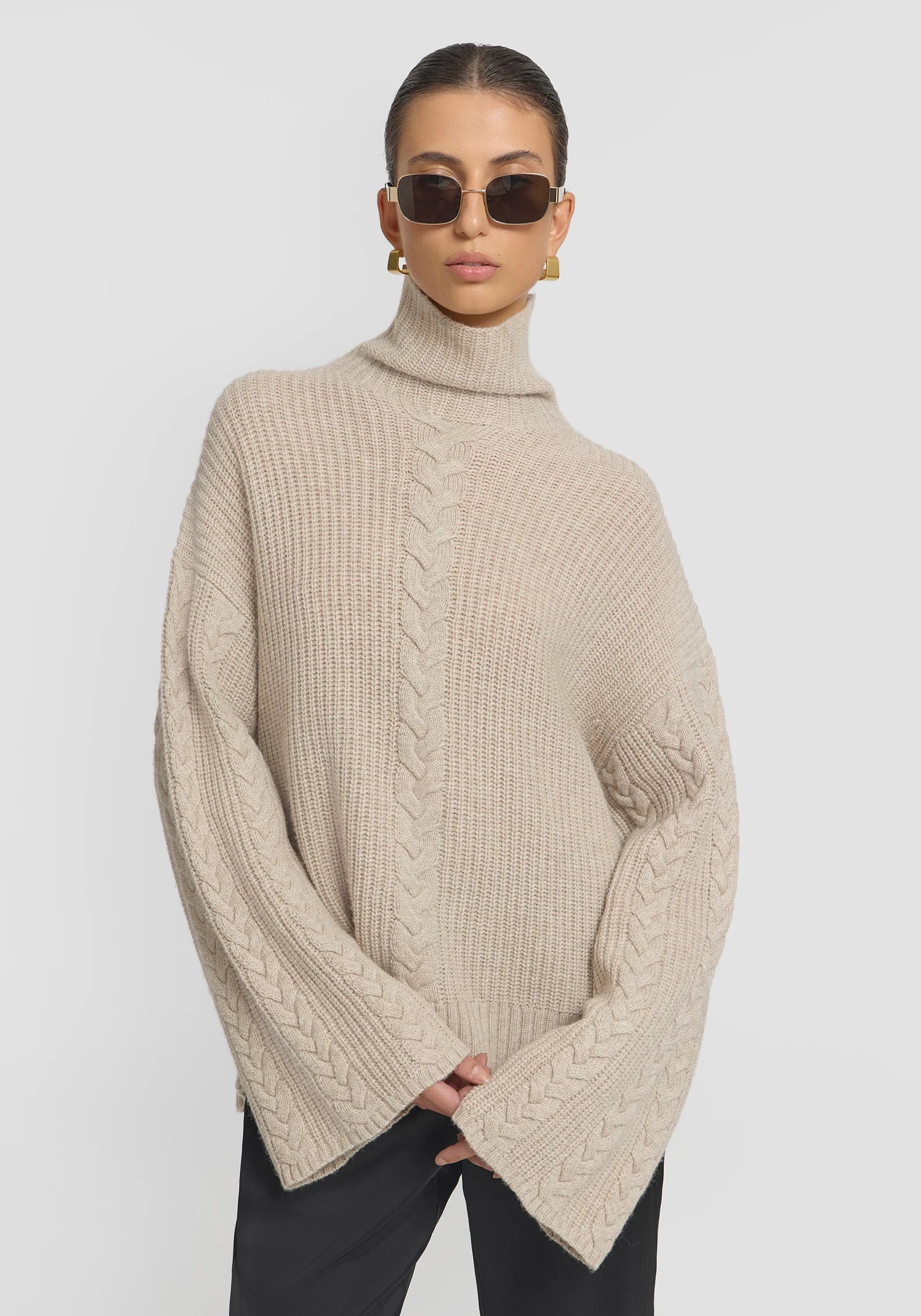 VIKTORIA & WOODS - MULLHOLLAND KNIT - OAT