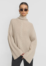 VIKTORIA & WOODS - MULLHOLLAND KNIT - OAT