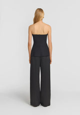 VIKTORIA & WOODS - LEMONADE BUSTIER - BLACK