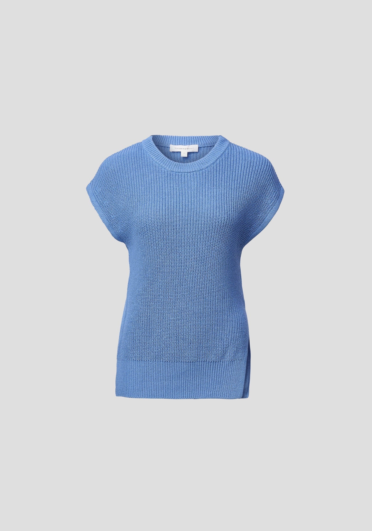 VIKTORIA & WOODS - MEMPHIS KNIT TOP - BEACHGLASS