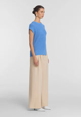 VIKTORIA & WOODS - MEMPHIS KNIT TOP - BEACHGLASS