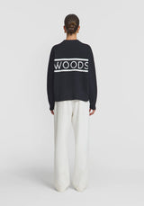 VIKTORIA & WOODS - SUPERCROSS KNIT - BLACK/IVORY