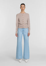 VIKTORIA & WOODS - WISDOM CARDIGAN - PLASTER MARLE