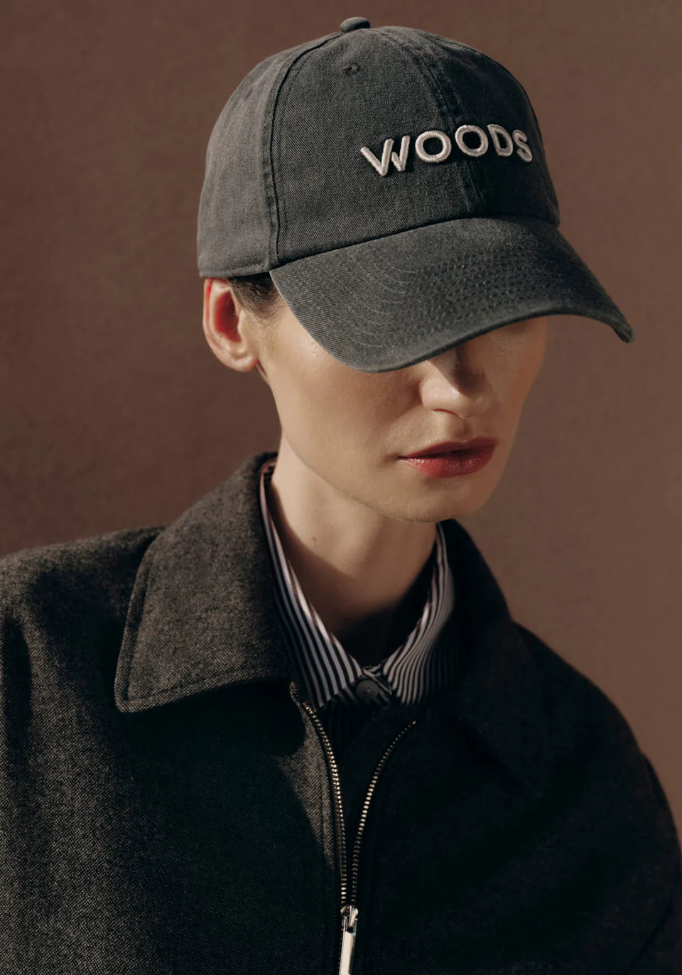 VIKTORIA & WOODS - WOODS CAP - GREY VINTAGE WASH