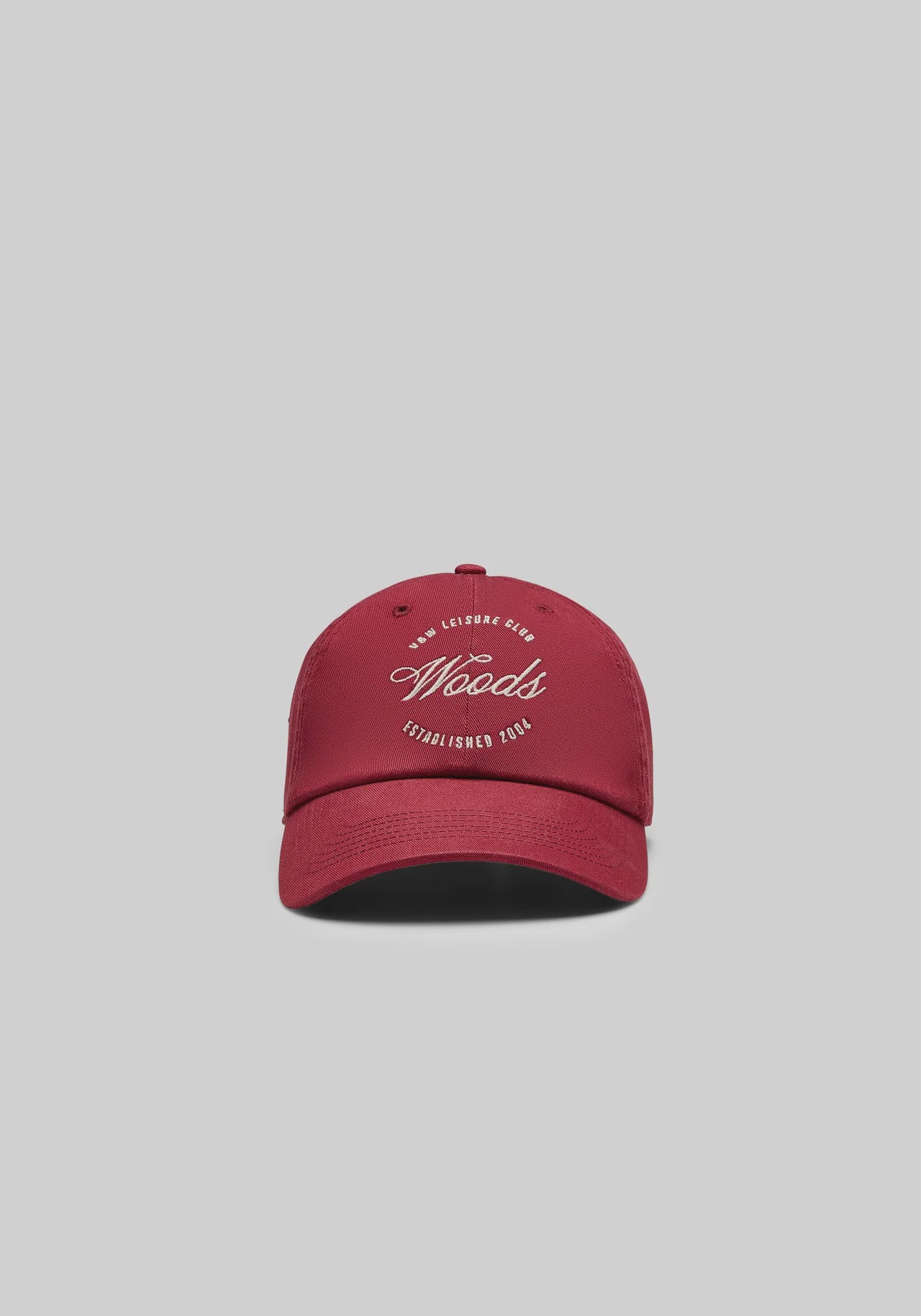 VIKTORIA & WOODS - CLUB WOODS CAP - RED/IVORY