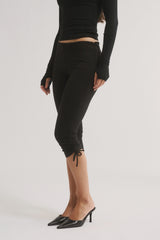 PRIMI - PIPPA CAPRI PANT - BLACK