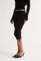 PRIMI - PIPPA CAPRI PANT - BLACK