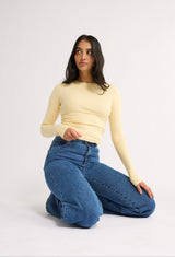 PRIMI -CARINA CLASSIC LONG SLEEVE -CHAMOMILE