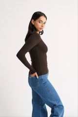 PRIMI - CARINA CLASSIC LONG SLEEVE - CABERNET