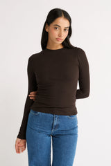 PRIMI - CARINA CLASSIC LONG SLEEVE - CABERNET