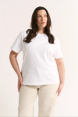 PRIMI - GIGI BOXY TEE - OPTIC WHITE