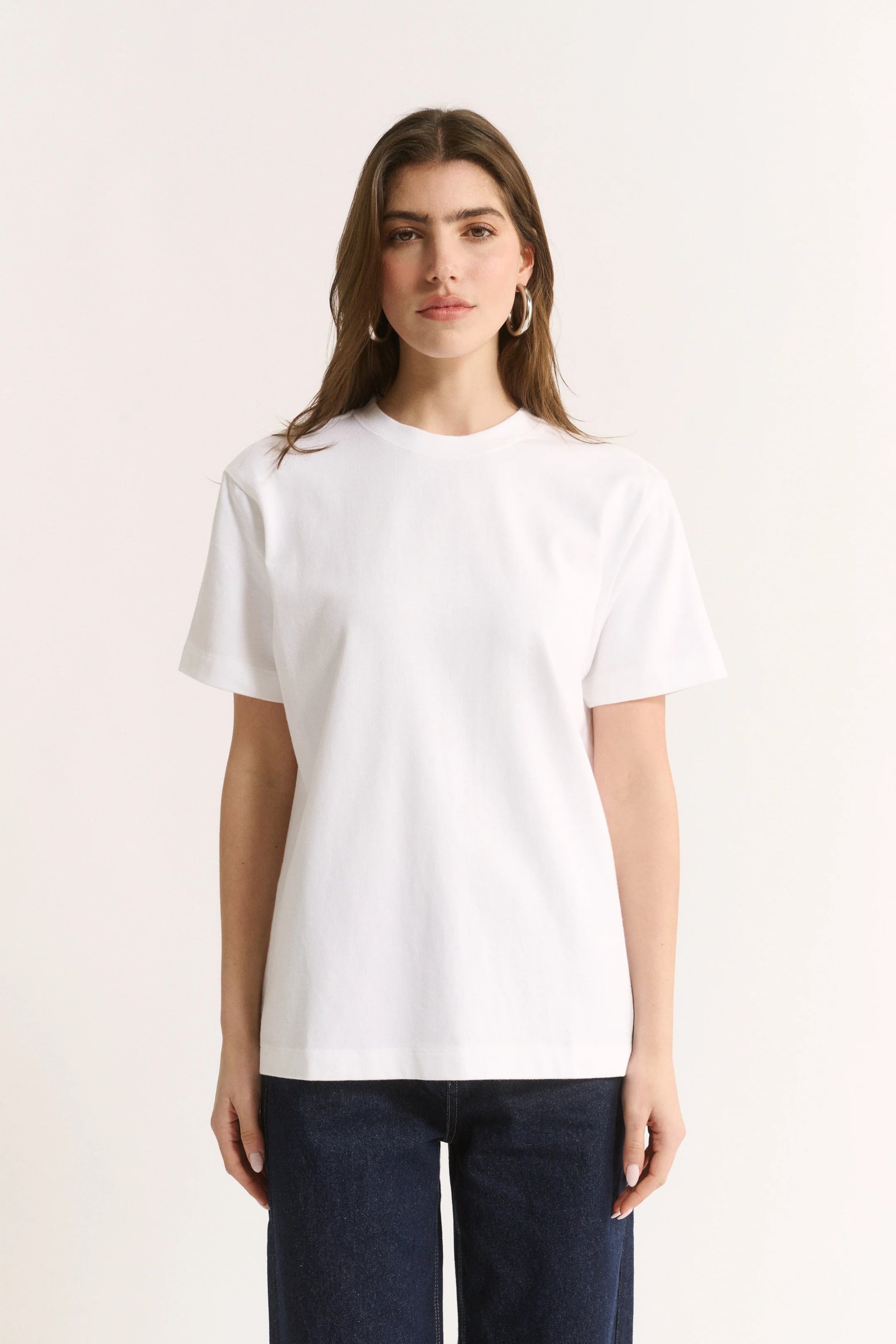 PRIMI - GIGI BOXY TEE - OPTIC WHITE