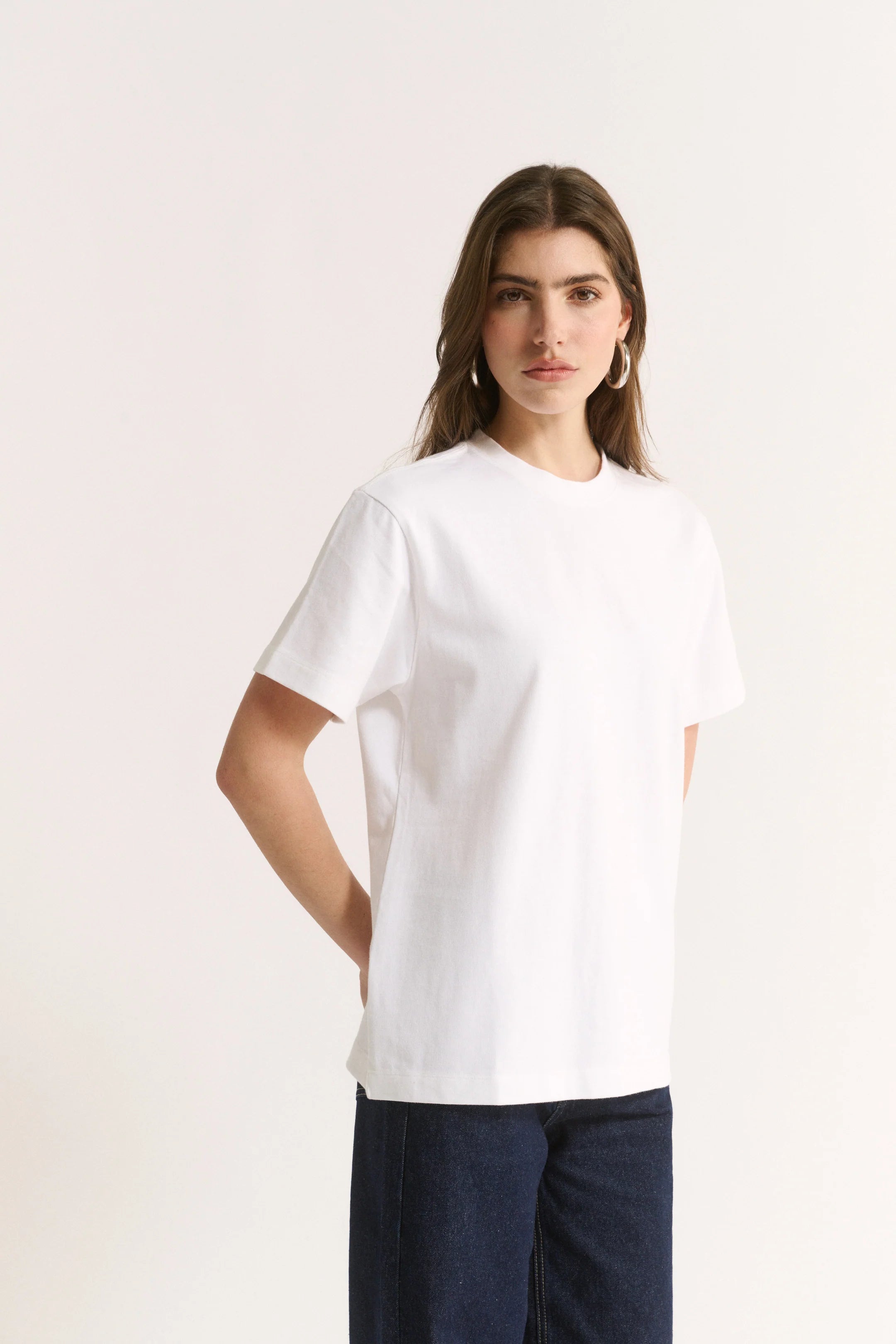 PRIMI - GIGI BOXY TEE - OPTIC WHITE