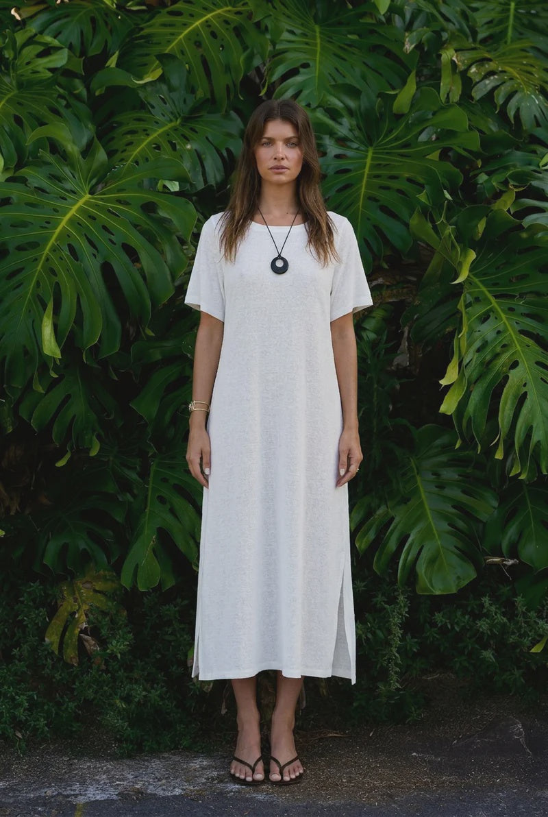SUMMI SUMMI - TEE MAXI - WHITE