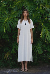 SUMMI SUMMI - TEE MAXI - WHITE