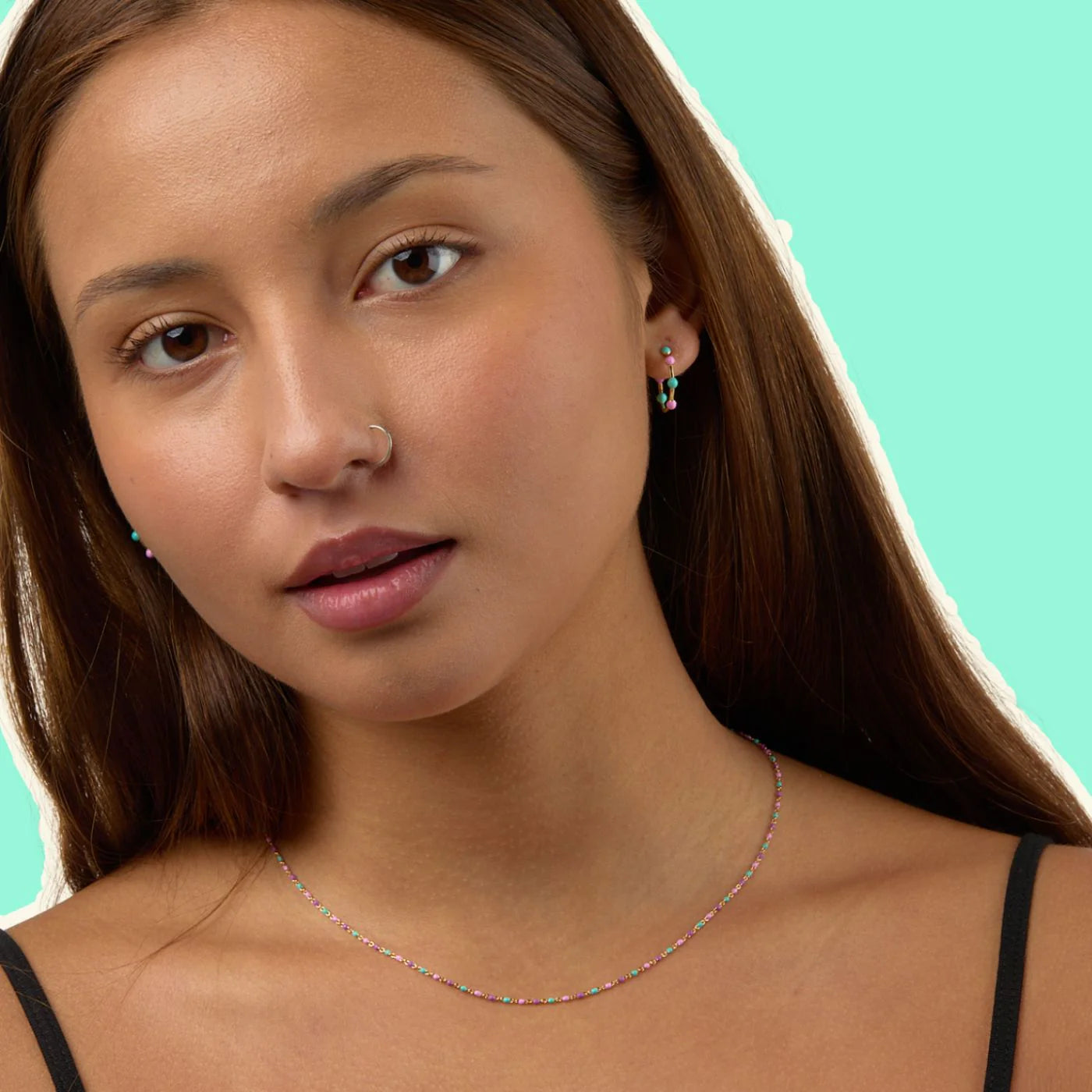 DOLCETTO DESIGNS - BOLLA HOOP EARINGS - BUBBLES