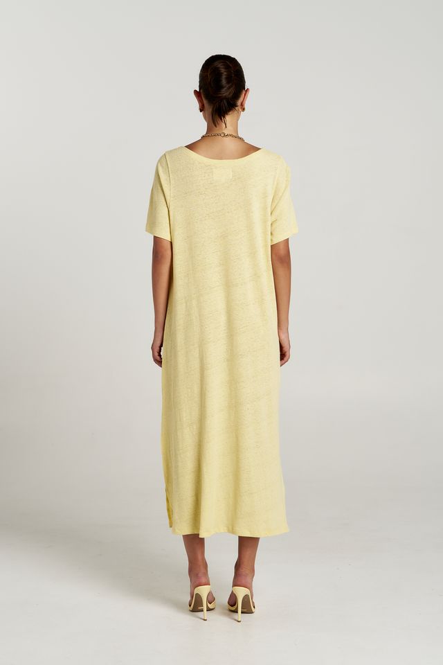 SUMMI SUMMI - TEE MIDI DRESS - BUTTER