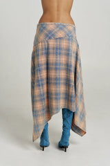 PRE ORDER - SUMMI SUMMI - FRENCHIE SKIRT - APEROL CHECK