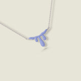 DOLCETTO DESIGNS - GELATO SILVER NECKLACE - LAVENDER
