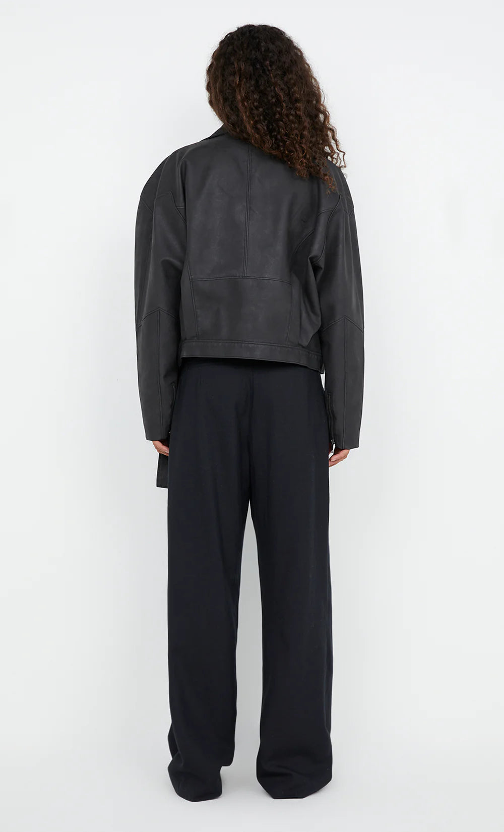 BEC & BRIDGE - DAVIE BOMBER - WASHED BLACK